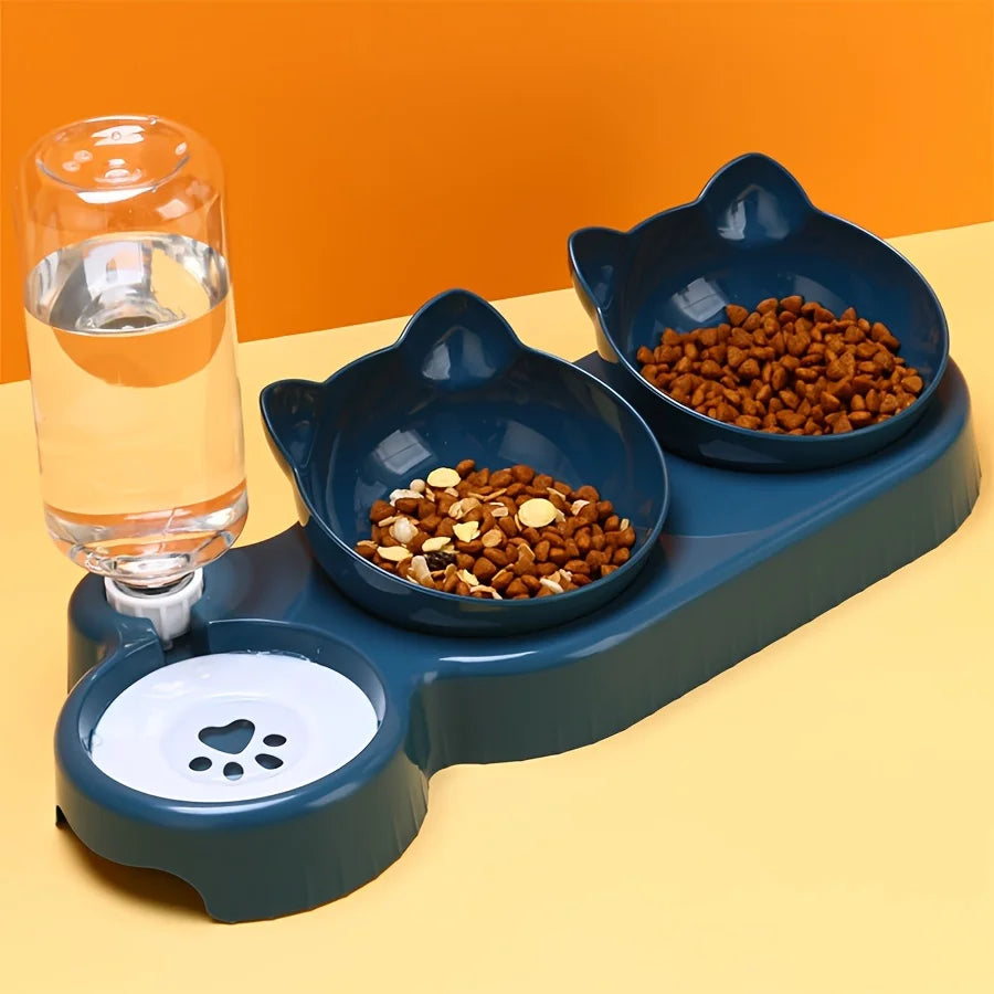 3-in-1 Pet Feeding Bowl