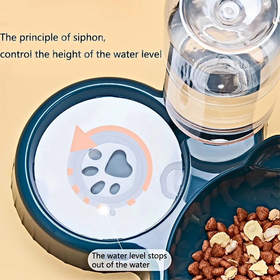 3-in-1 Pet Feeding Bowl