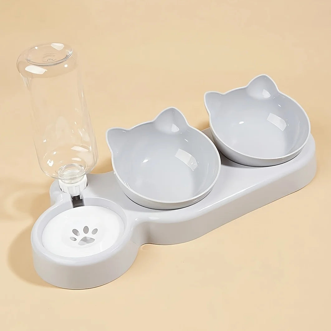 3-in-1 Pet Feeding Bowl