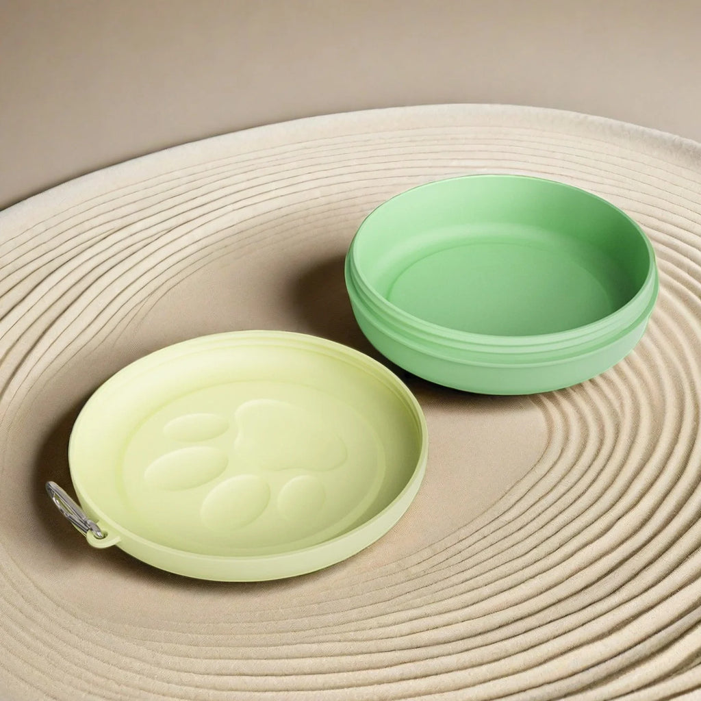 Portable 2-in-1 Travel Pet Bowl