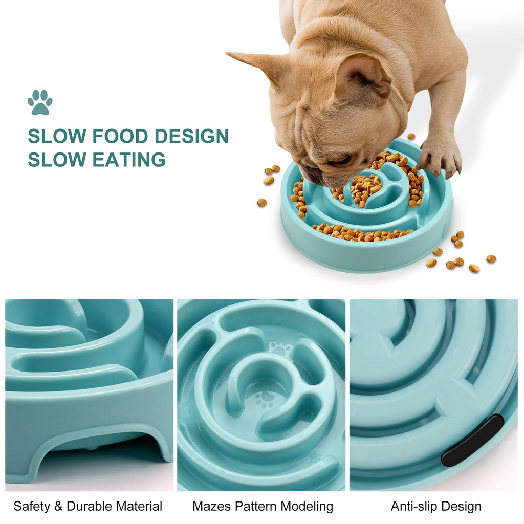 Slow Feeder Pet Bowl