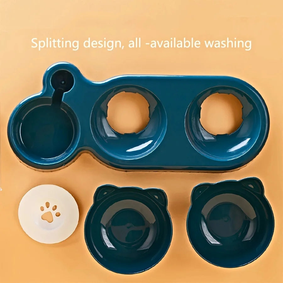 3-in-1 Pet Feeding Bowl